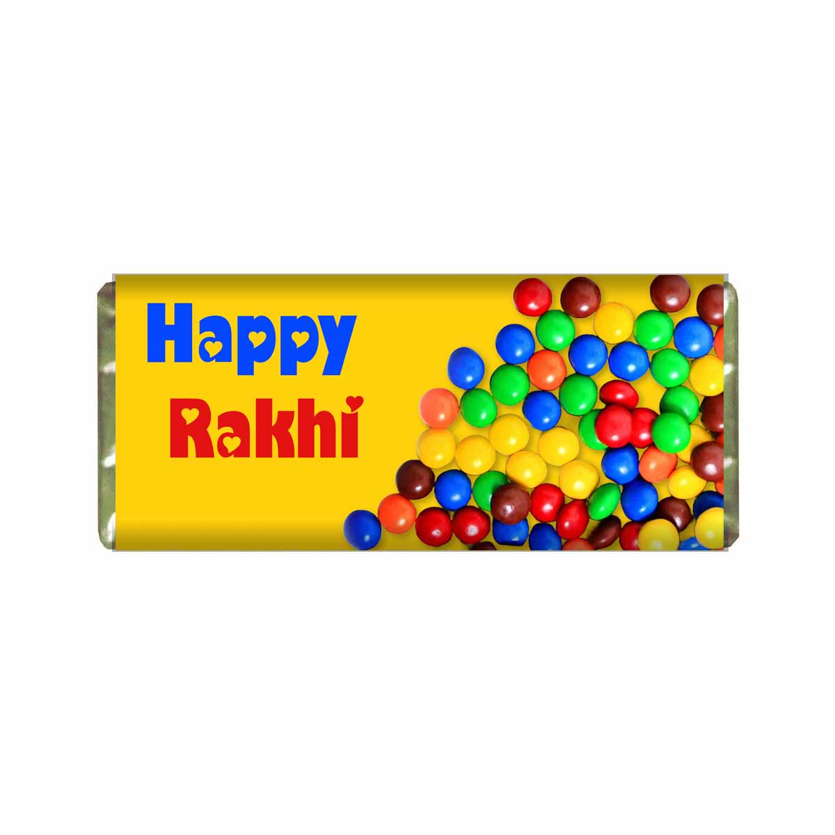 Personalised Happy Rakhi Choco Bar