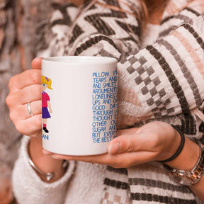 Personalised Message For Sister Mug