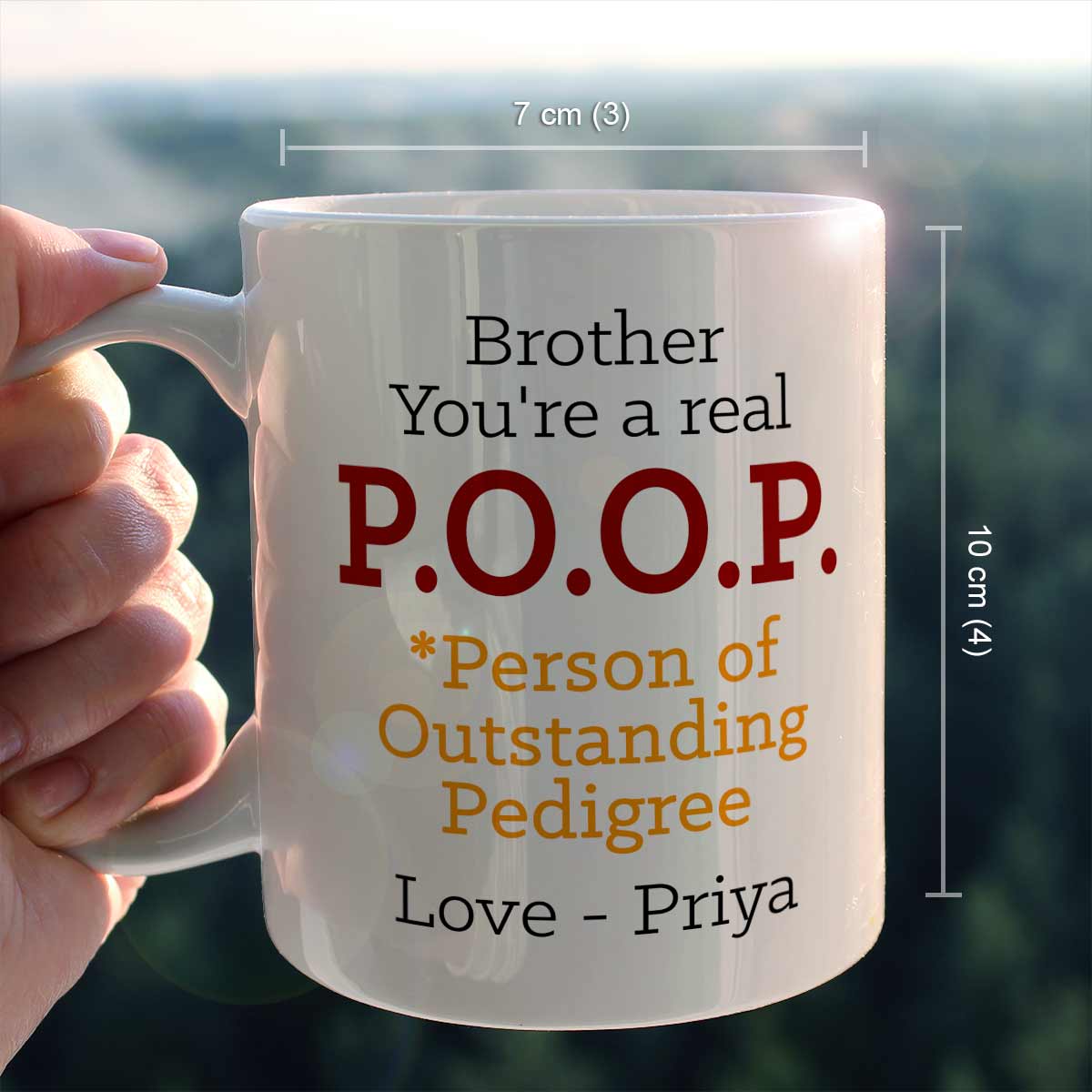 Personalised Mug For Brother