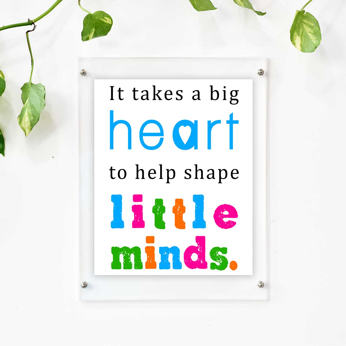 The Little Minds Teacher's Poster