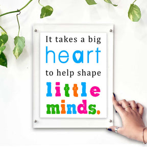 The Little Minds Teacher's Poster