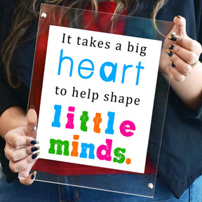 The Little Minds Teacher's Poster