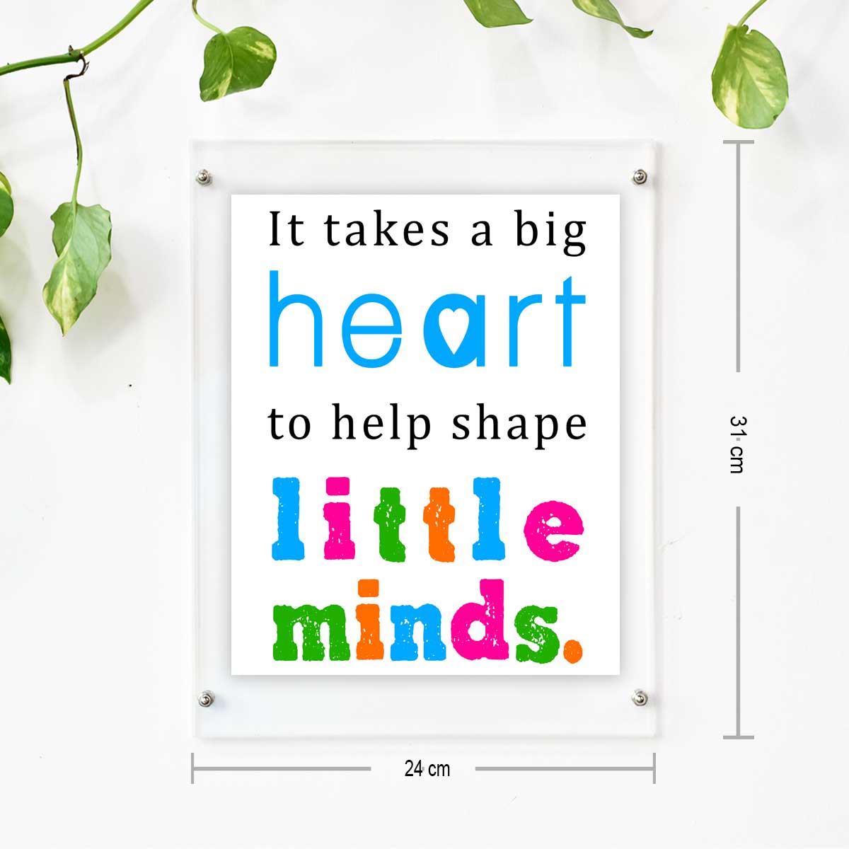 The Little Minds Teacher's Poster