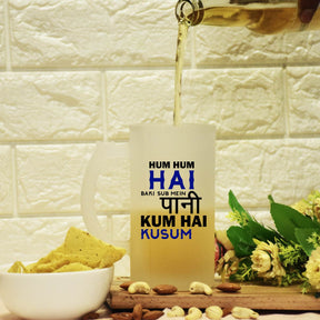 Personalised-Paani Kam Hai Beer Mug