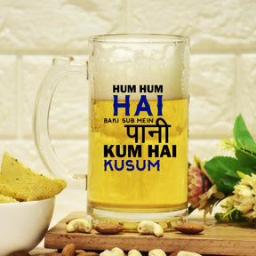 Personalised-Paani Kam Hai Beer Mug
