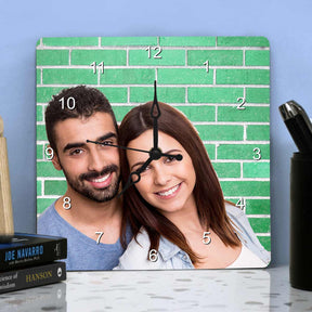 Personalised Couple Photo Clock