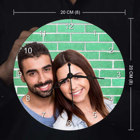 Personalised Couple Photo Clock