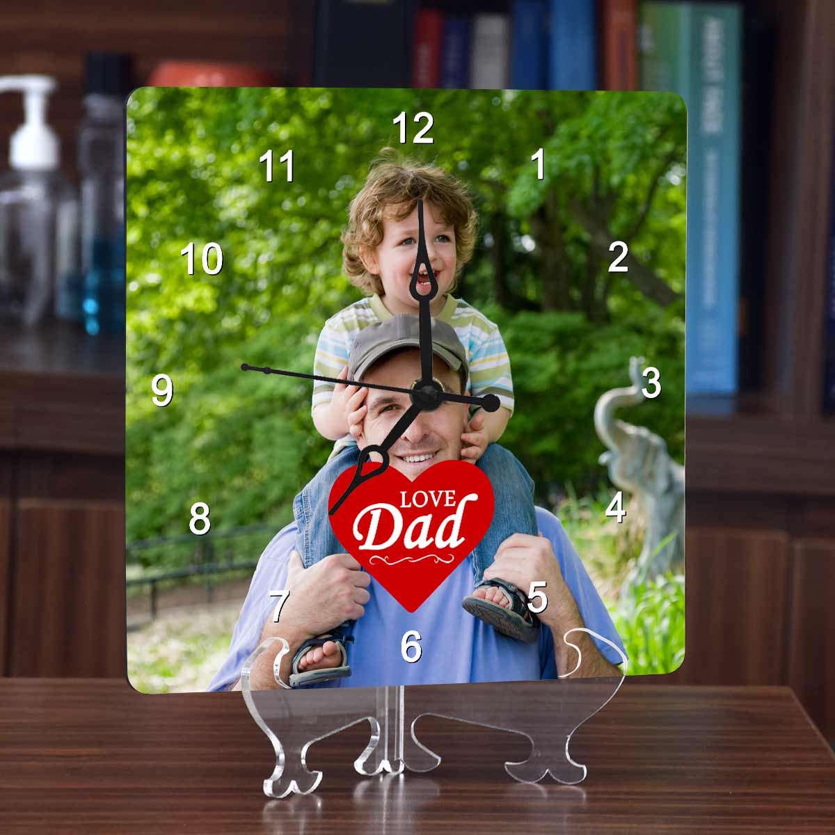 Customized Love Dad Clock Gift For Father's Day