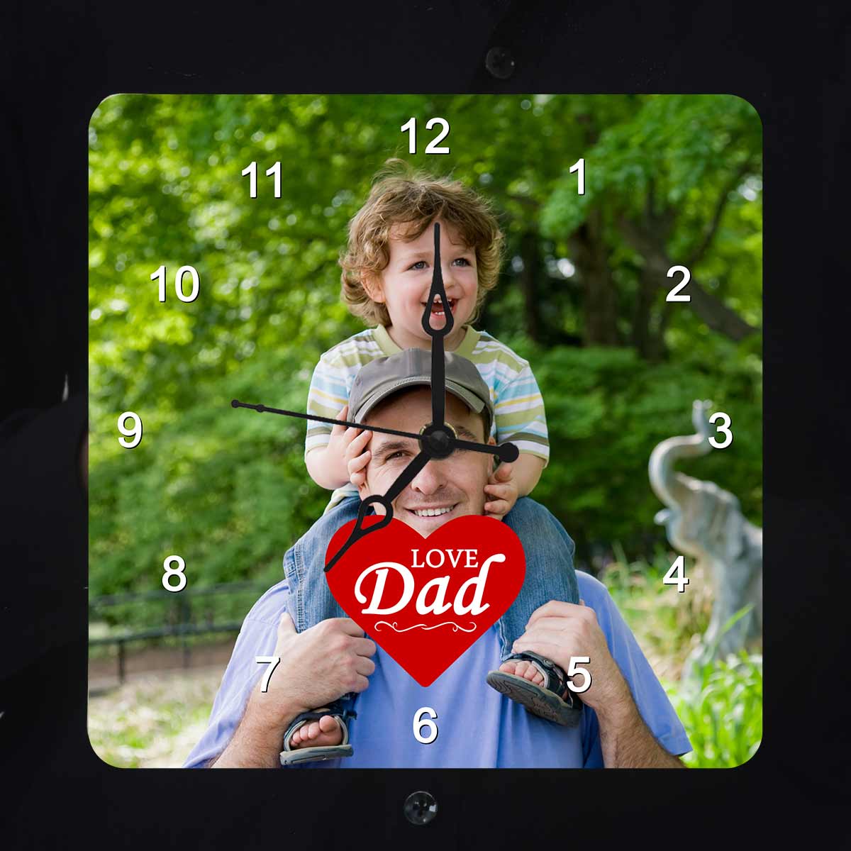 Customized Love Dad Clock Gift For Father's Day