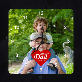Customized Love Dad Clock Gift For Father's Day
