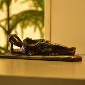 Reclining Buddha Idol Religious & Spiritual Gift for Home & Meditation Room