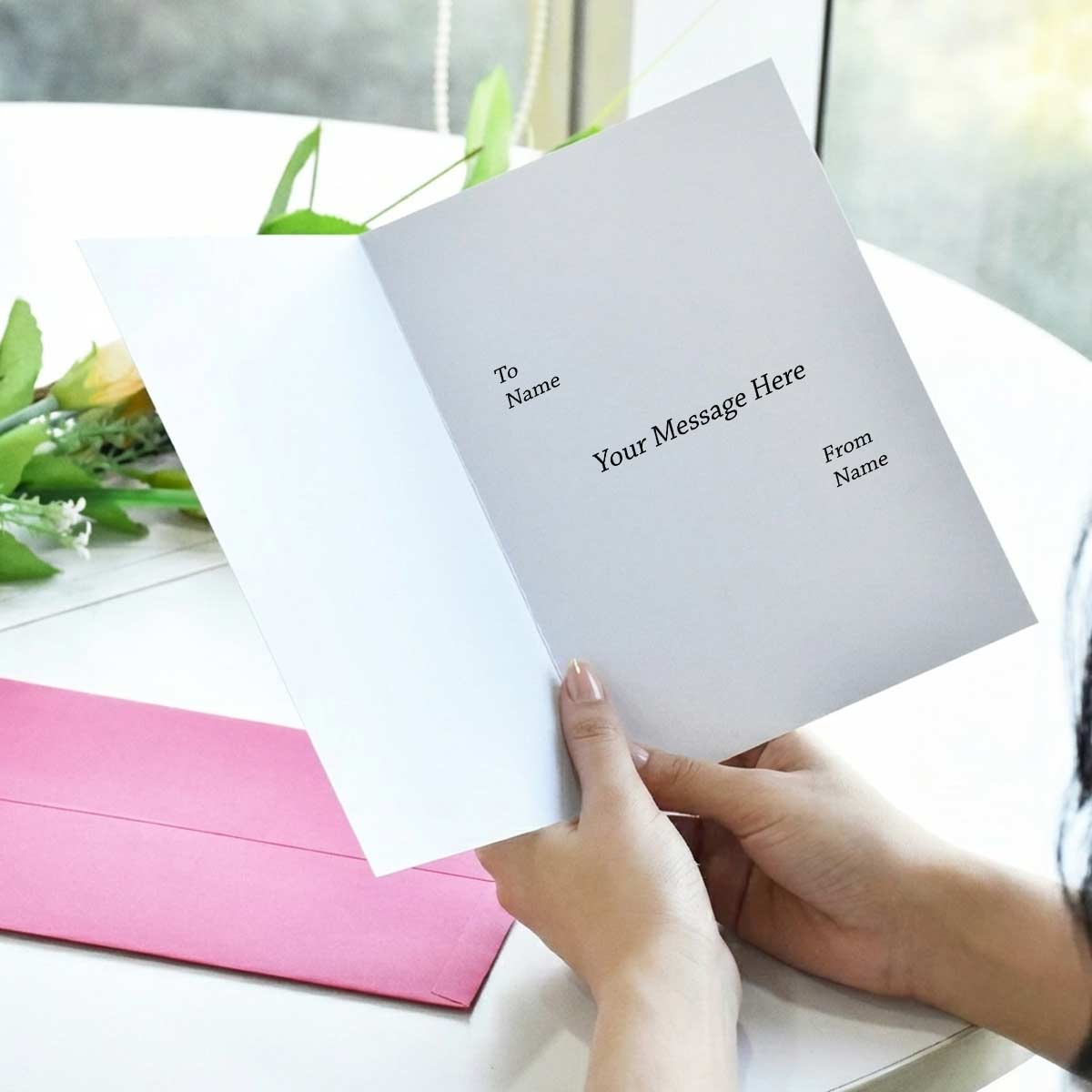 Personalised Be My Photo Love Greeting Card