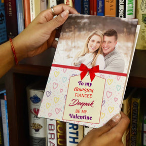 Personalised Be My Photo Love Greeting Card