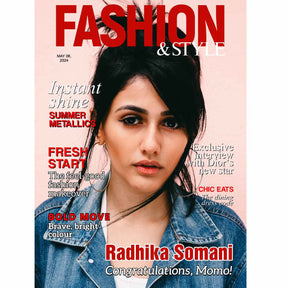 Personalised Fashion Magazine Cover