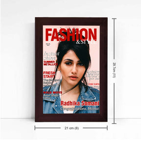 Personalised Fashion Magazine Cover