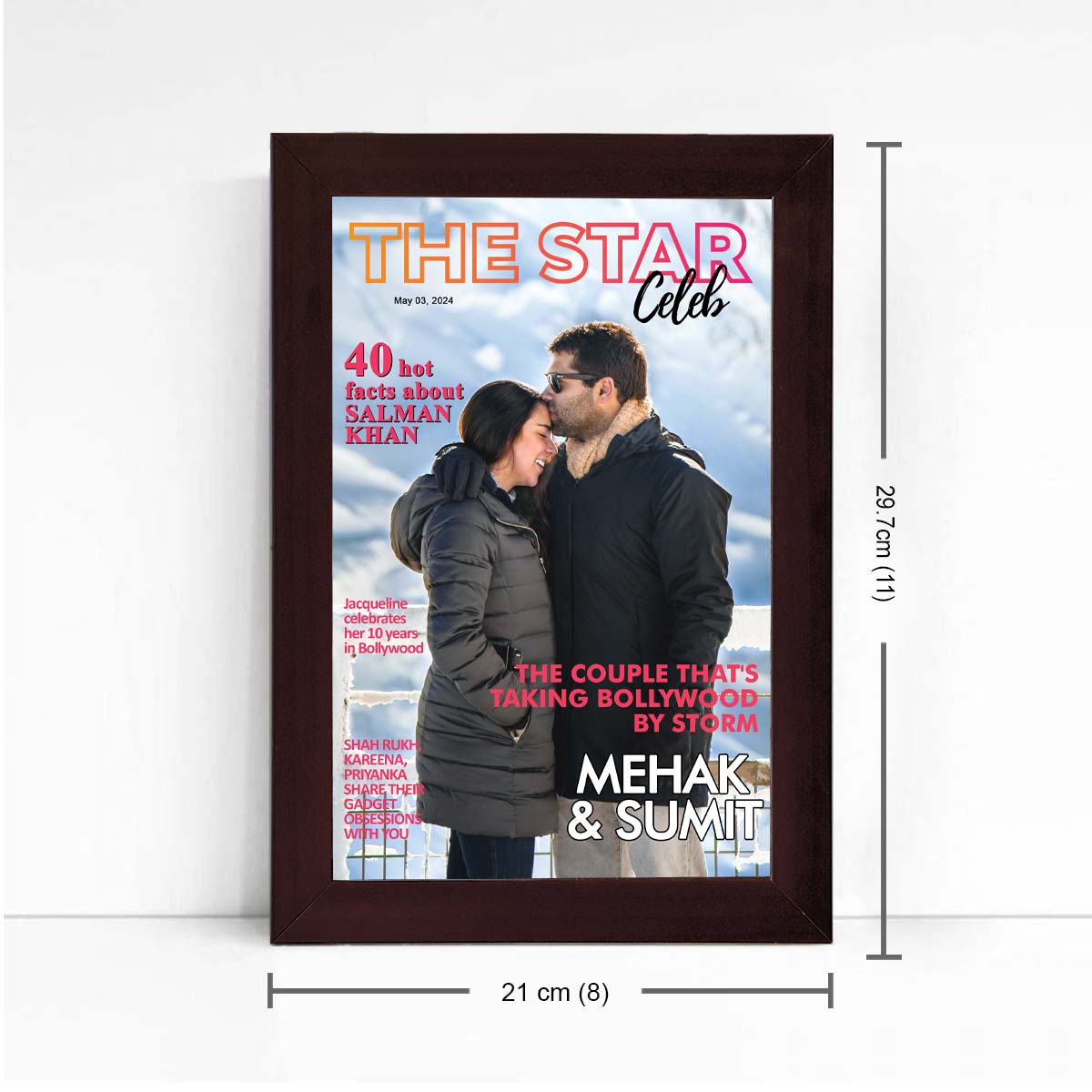 Personalised The Star Celeb Magazine Cover