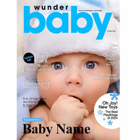 Personalised Our Baby Magazine Cover