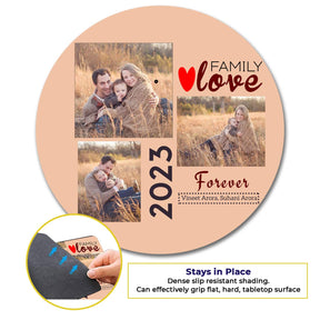 Personalised Forever Family Love - Mouse Pad