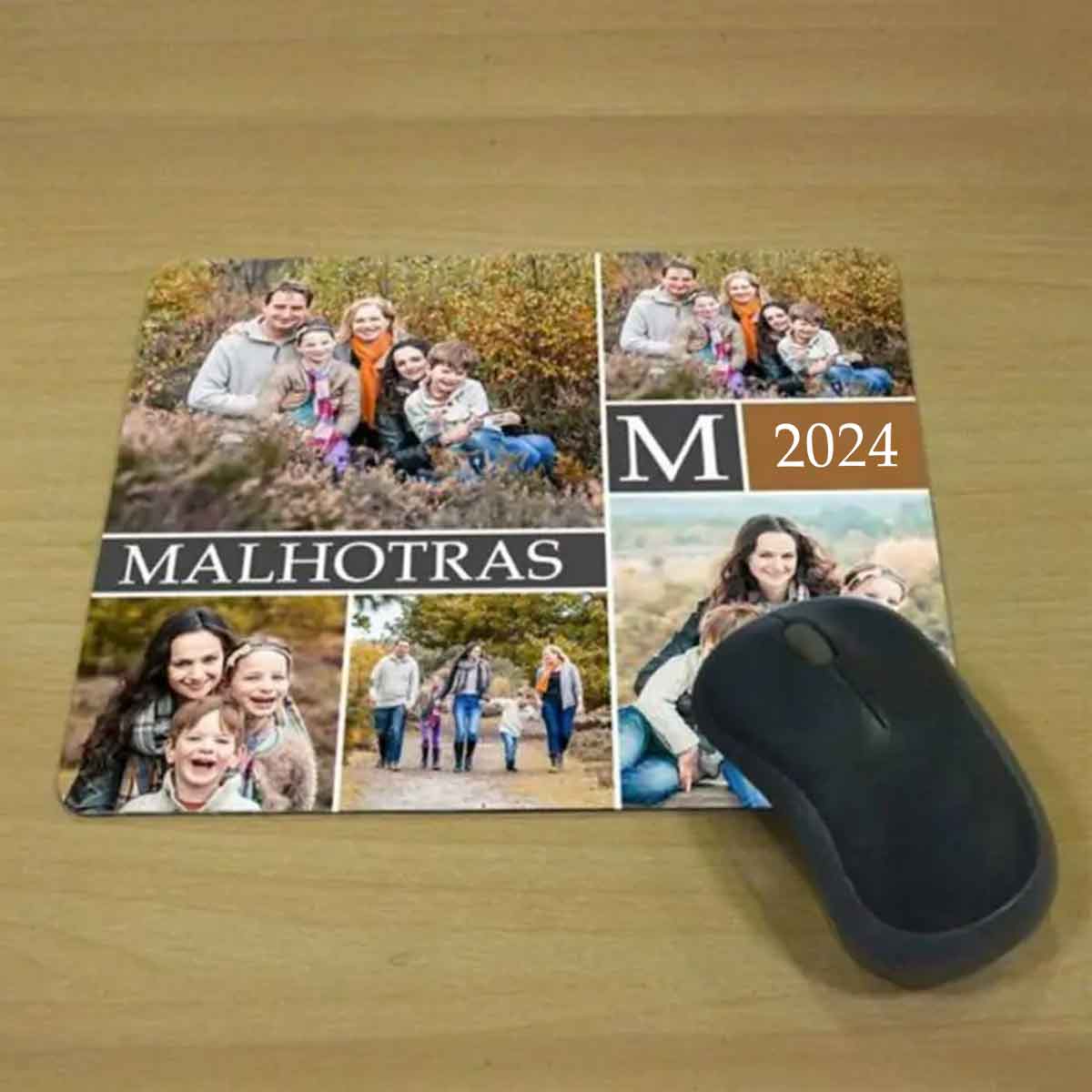Personalised Family Name - Mouse Pad