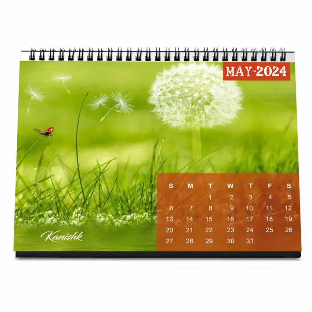 Nature Themed Personalised Calendar