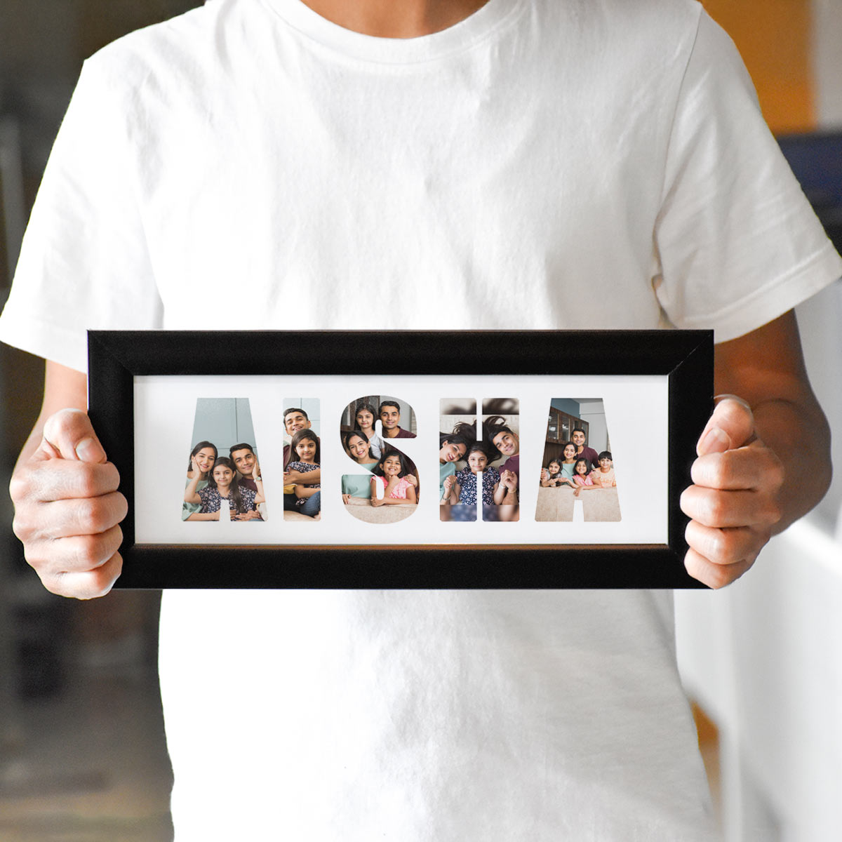 Personalised Lovely Baby Name Frame