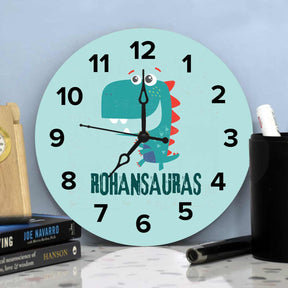 Personalised Namesaurus Clock