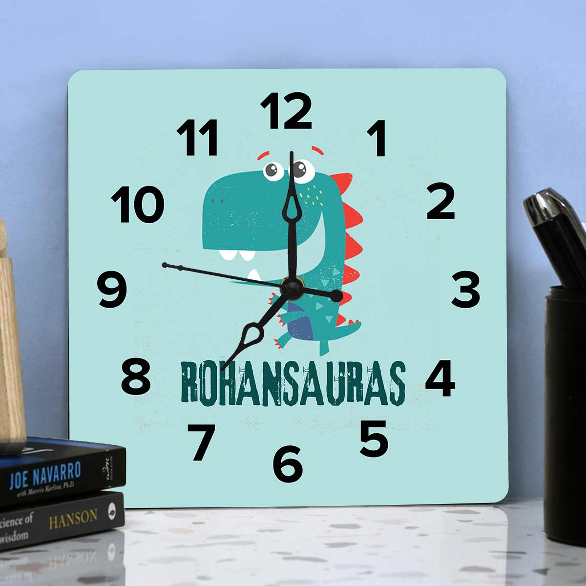 Personalised Namesaurus Clock