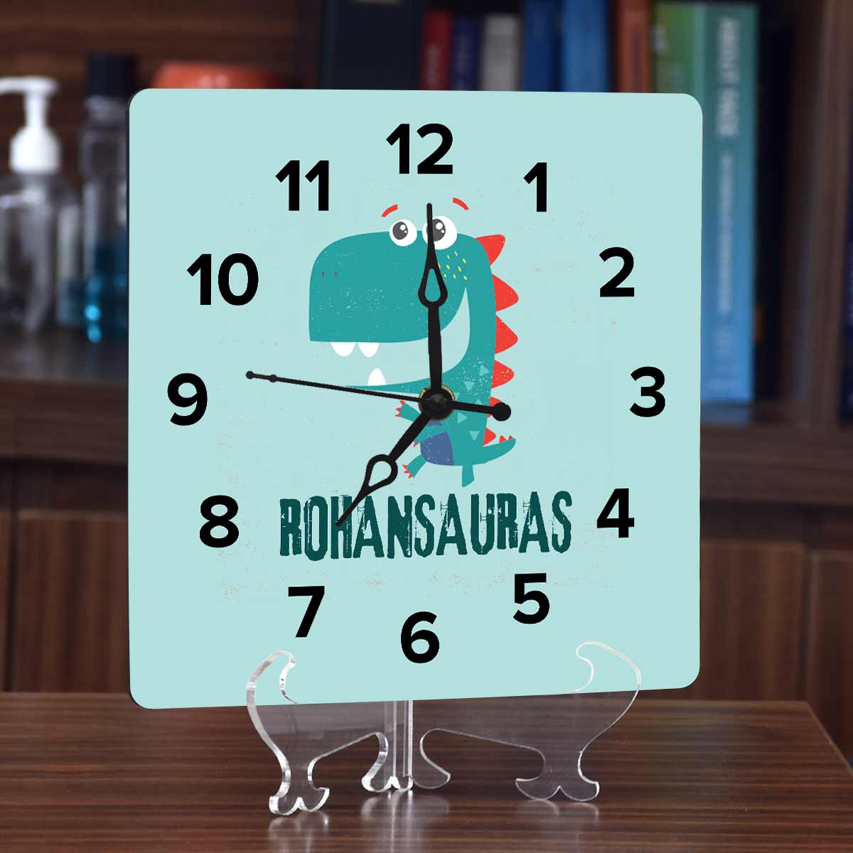Personalised Namesaurus Clock
