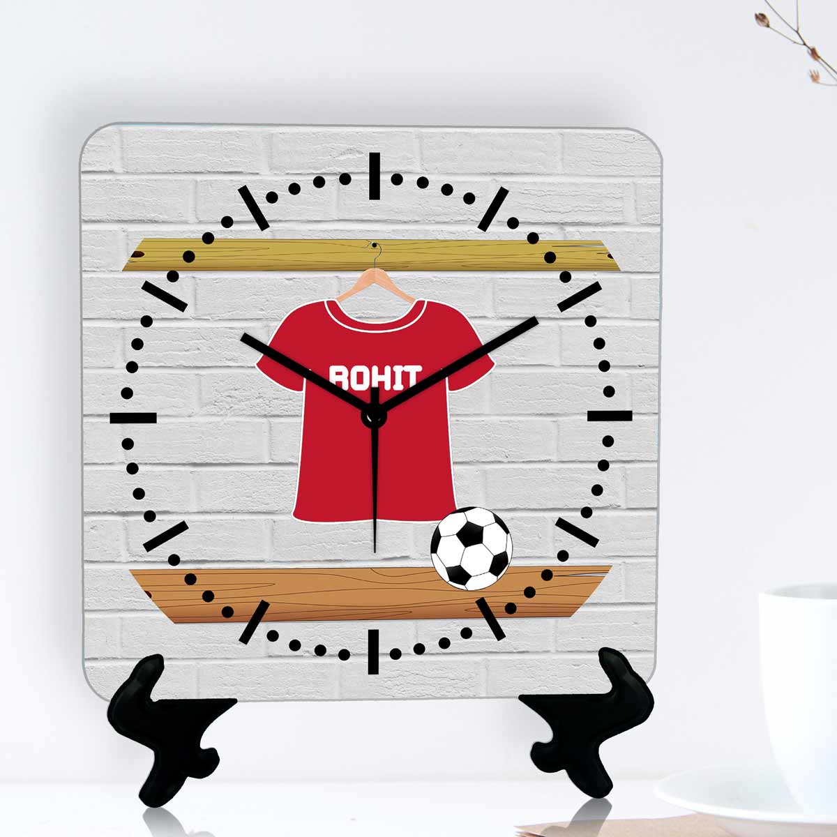 Personalised Football Love Clock