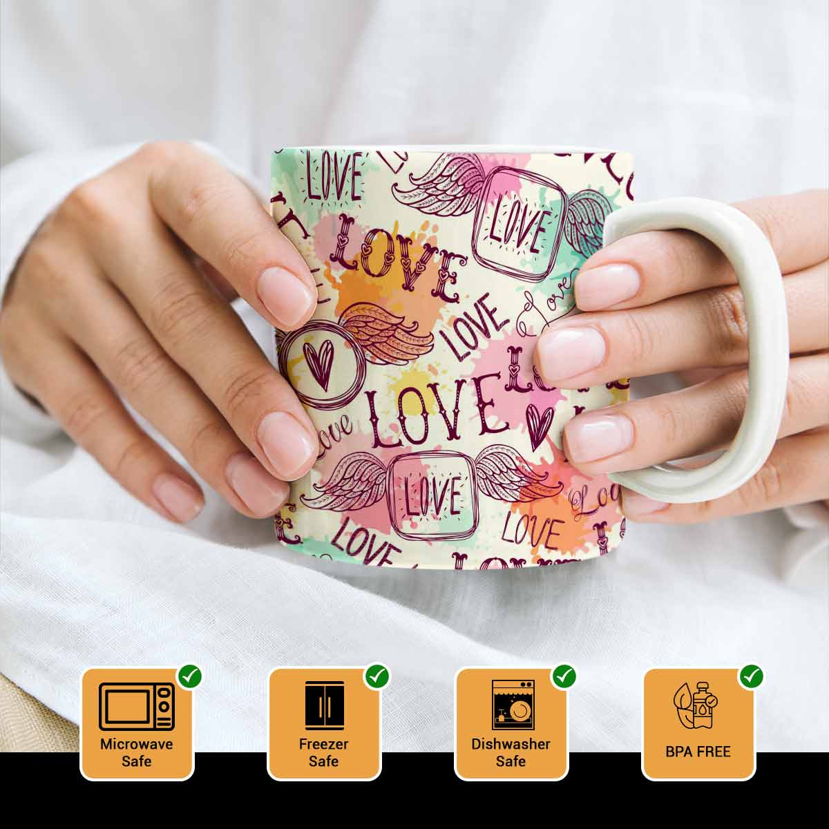 Love You Ceramic Mug