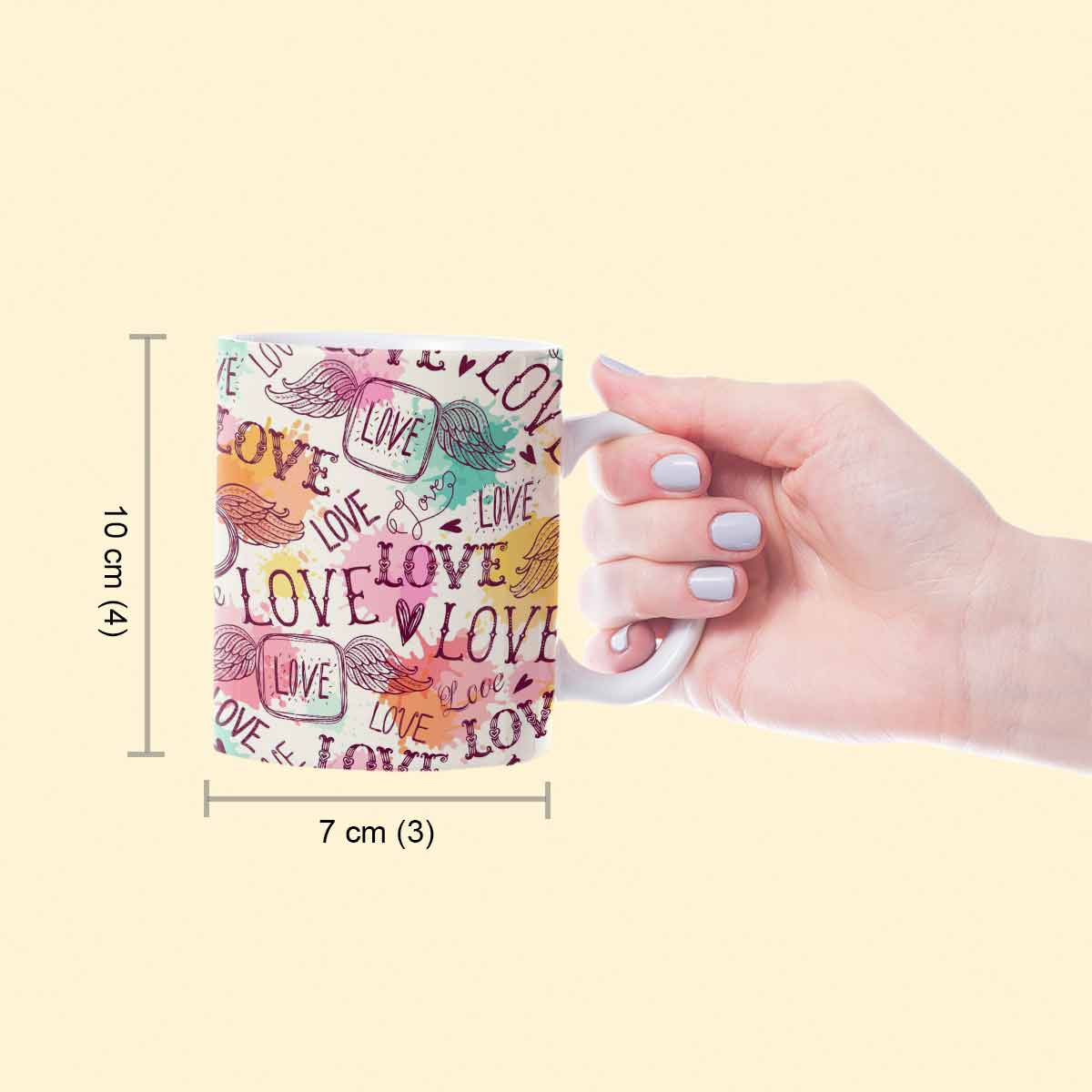 Love You Ceramic Mug-5