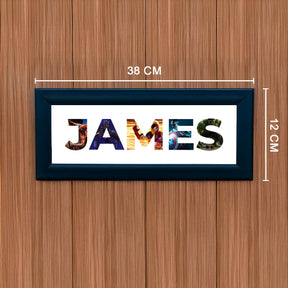 Personalised Superheroes Name Frame