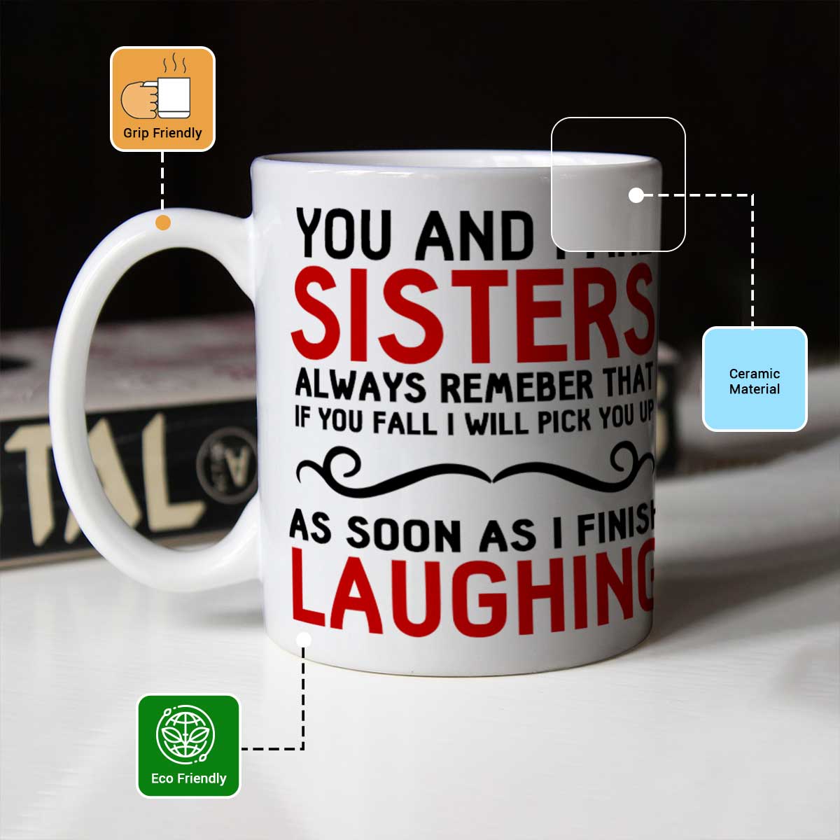 Personalised Mug for Sister