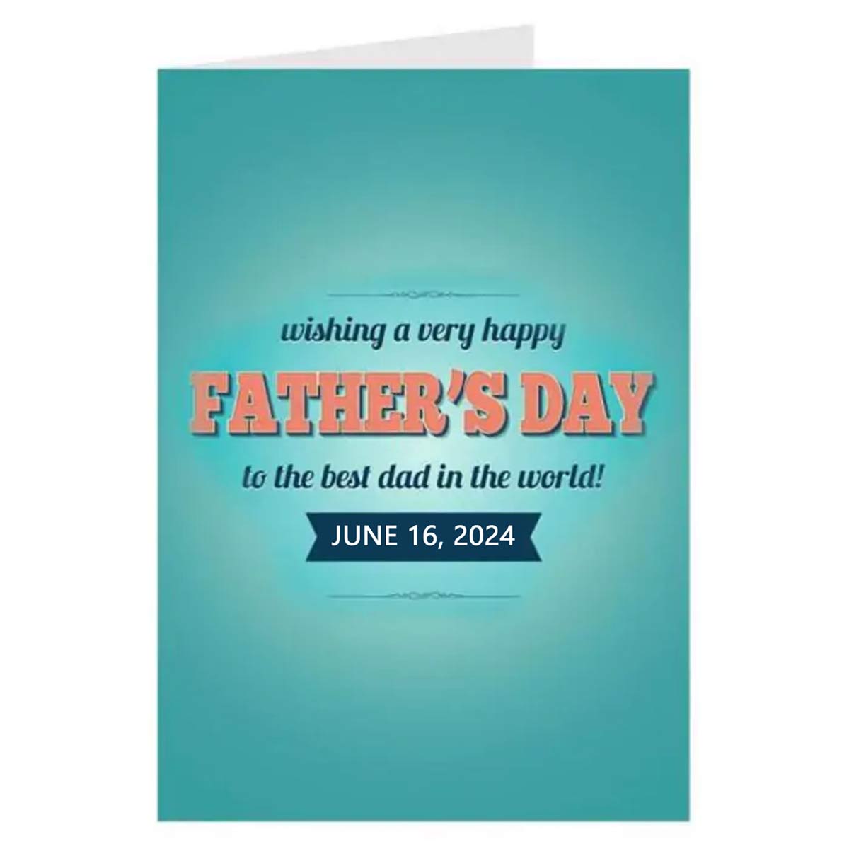 Personalised Most Amazing Dad's Day Card-2