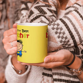 Simply The Best Bro Yellow Mug