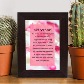 Motherhood Poster Frame