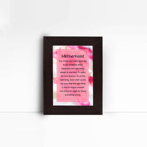 Motherhood Poster Frame