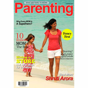 Mom And Baby Special Personalised Magazine Cover