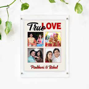 Personalised Love Photo Print Frame