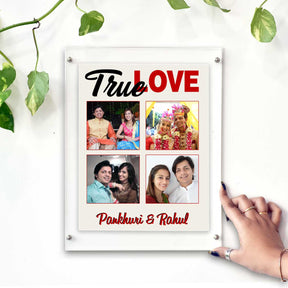 Personalised Love Photo Print Frame
