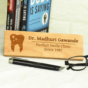 Personalised Dentist's Name Plate