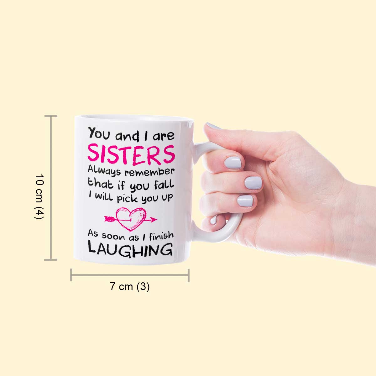 You And I Are Sisters Coffee Mug