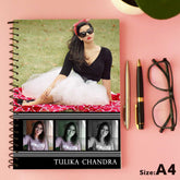 4 Photo Personalised Notebook