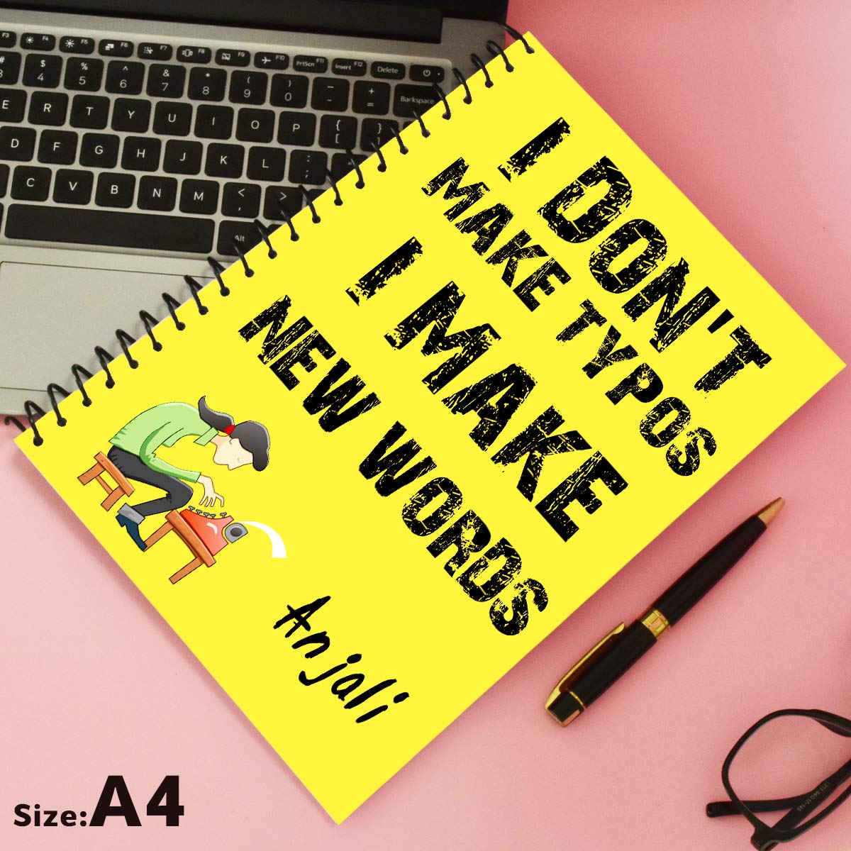 Make New Words Personalised Notebook