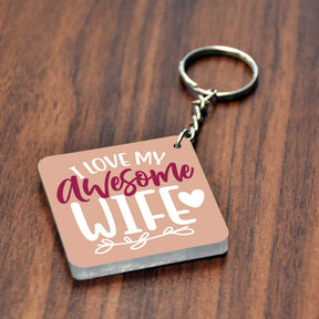 Best Wife Keychain