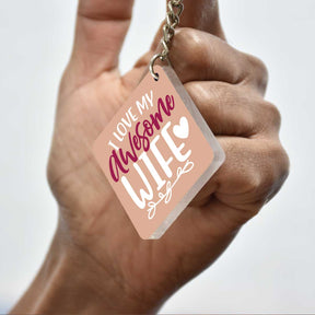 Best Wife Keychain