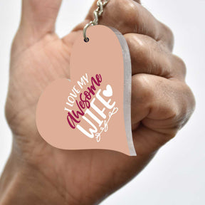 Best Wife Keychain