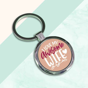 Best Wife Keychain