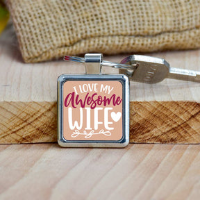 Best Wife Keychain