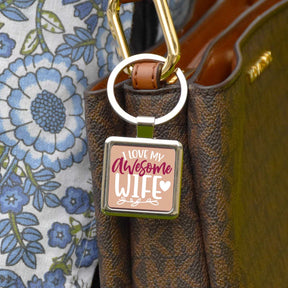 Best Wife Keychain